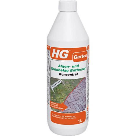 HG Algen und Grünbelag Entferner 1 L Grünbelagentferner