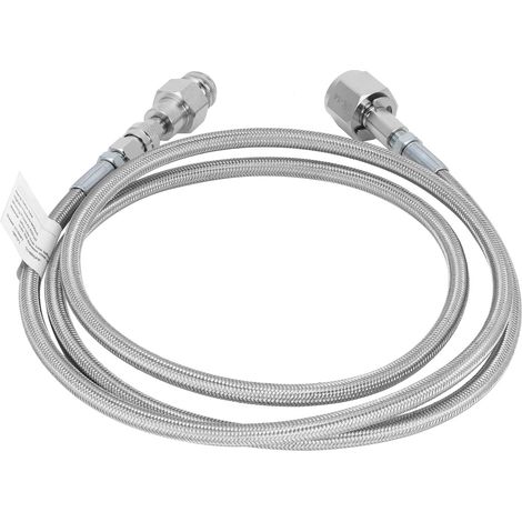 Externer Adapter für CO2-Flasche G5/8-14 // TR21-4, 1,8 m Soda-Schlauchset, Zubehör für Kohlendioxidzylinder. (1/5)