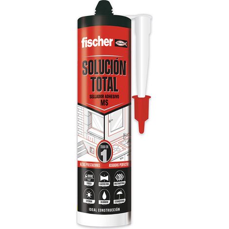 Ms sellante adhesivo negro 546187 fischer 290 ml (1/2)
