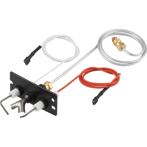 Mophorn Gruppo Pilota per Camino a Gas Naturale, Compatibile con Codici OE 2090-012, 2198-012, SRV2090-012, Kit di Ricambio per Accensione di Caminetti a Gas Naturale, Componenti per Stufe da Esterno (1/5)