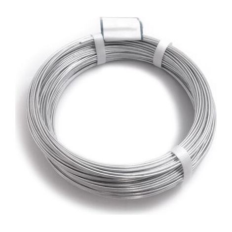Filomat Alambre zincado fil acier galvanisé 50m argenté (1/3)
