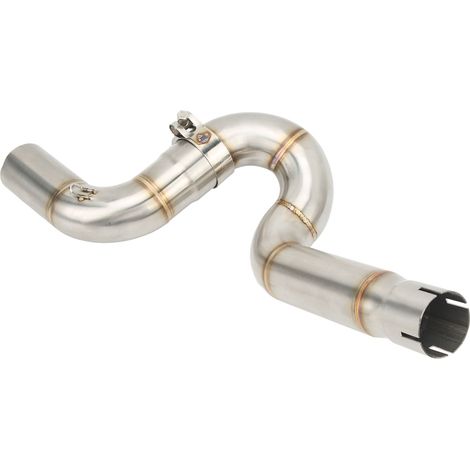 Tuyau d'échappement intermédiaire en acier inoxydable avec coude, conception étanche, remplacement pour Benelli TRK502 2017‑2020