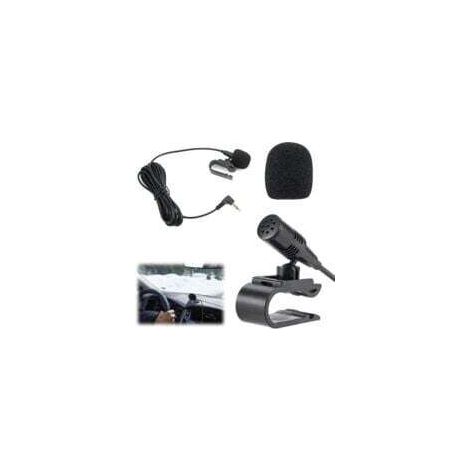 Microphone externe pour autoradios et systèmes stéréo Bluetooth, compatible avec les lecteurs DVD – microphone filaire à pince pour une excellente qualité d'appel (1/4)