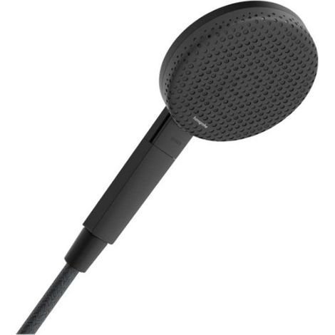 Hansgrohe Raindance Alive Select S - Handbrause, 3 Strahlarten, EcoSmart, mattschwarz 24511670 (1/5)