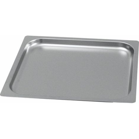 Abert teglia Gastronorm 2/3 acciaio inox 18/10 professionale bordo piano h 20 mm (1/2)