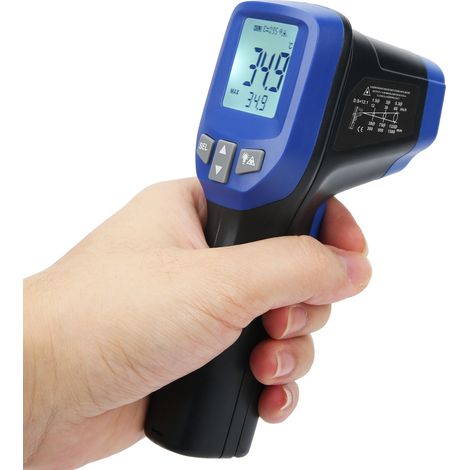 Thermomètre Laser Infrarouge sans Contact Haute Précision IR‑826 pour Usine et Bricolage (1/5)