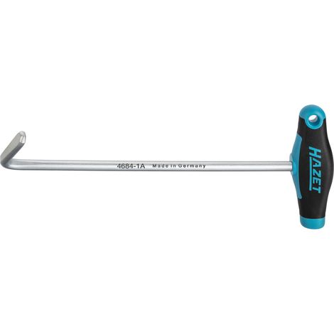 HAZET Outil pour systèmes d’échappement 4684-1A, longueur : 209 mm (1/2)