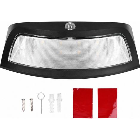 Appliques murales solaires, étanches IP55, LED haute luminosité, charge rapide, pour jardin et terrasse.