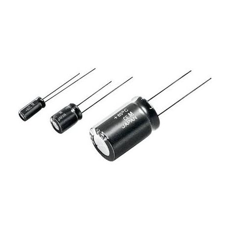 Panasonic ECA1CM472 Condensateur électrolytique sortie radiale 7.5 mm 4700 µF 16 V/DC 20 % (Ø x L) 16 mm x 25 mm 1 pc(s) W19804 (1/2)