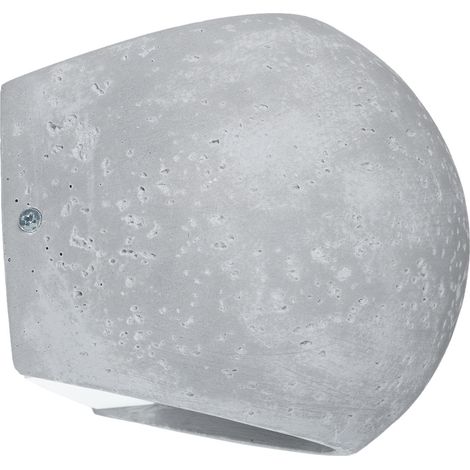 Applique murale globe en béton (1/5)