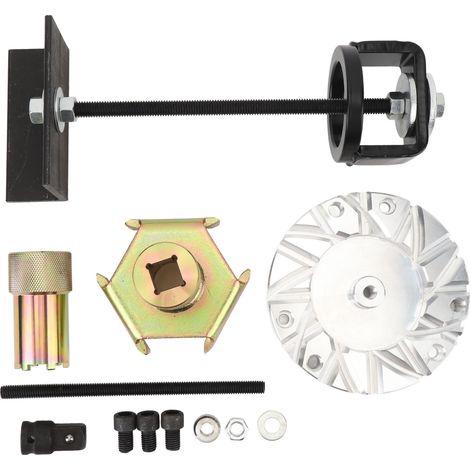 GARRYFIZH ‌Kit complet d'outils de service pour embrayage primaire et secondaire, acier carbone avec plaque de fixation, pour RZR 900 1000 Turbo