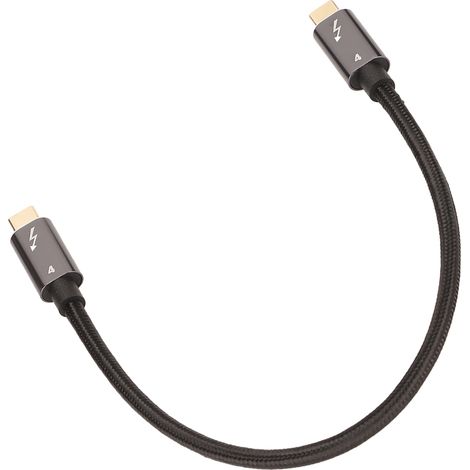 USB-C 4.0 40 Gbit/s 8K 100 W Schnellladekabel für Smartphone, PC und Tablet (30 cm) (1/5)