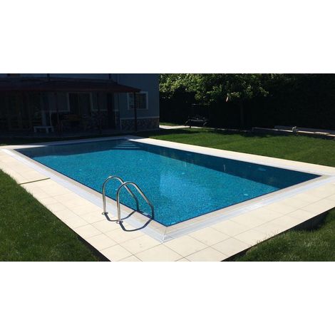 Ilcom mosaico in vetro pressato per piscine, bagni e saune 32.5cm x 51.5cm - Deep ocean (1/5)