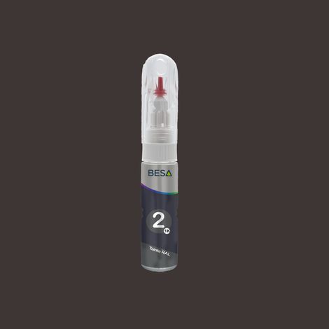 Stylo retouche peinture Brun Gris RAL 8019  Brillant