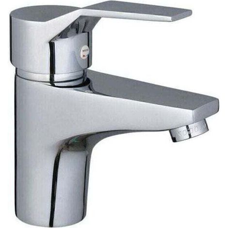 Mitigeur de lavabo Robinet d'eau chaude et froide monotrou (1/4)