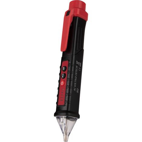 ANENG VD802 Détecteur de tension alternative sans contact, testeur et multimètre 12 V-1000 V, format stylo, indicateur LED, capteur de tension de prise. (1/2)