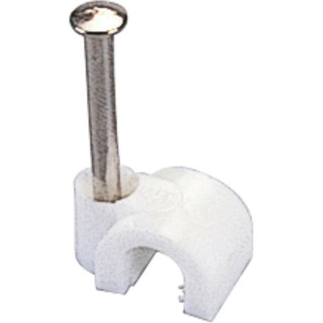 Accesorio de fijación poly pool blanco 50 unidades 5 mm
