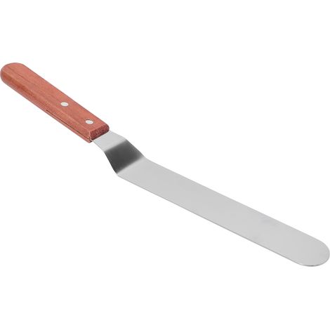 Lot de 10 Spatules à Cire en Acier Inoxydable avec Manche en Bois, Agitateur Multifonctionnel pour Épilation, Bâtonnets de Mélange Résistants, Outil de Salon Professionnel (1/5)
