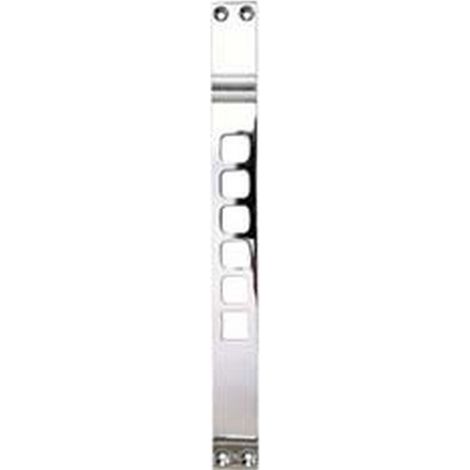 1PZ CONTROPIASTRA PER SERRATURE 2951 49C/28 - interasse mm.28