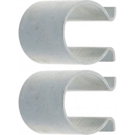 2x Clip d'accroche de toile de store pour tube Ø18mm extérieur Accessoire Volet roulant Maintien Fenêtre Baie vitrée Ouverture Fermeture (1/3)