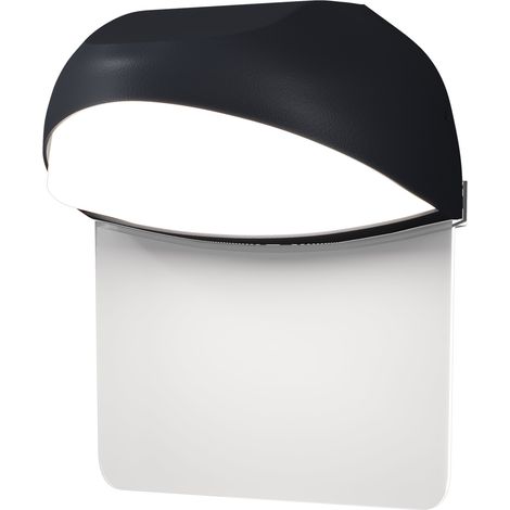 Maytoni Gloss Applique d'extérieur en graphite 3 000 K 500 lm IP65