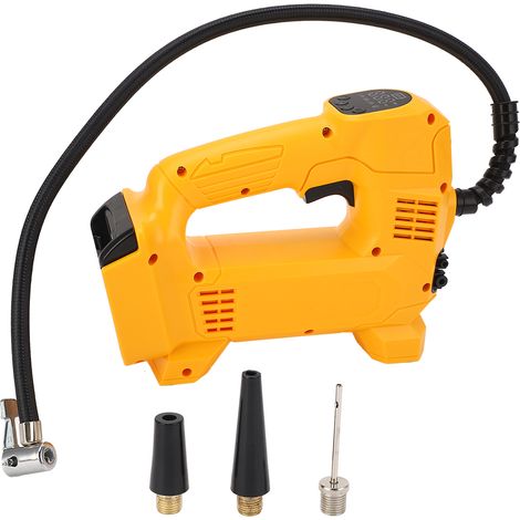 Pompe à air numérique lithium-ion pour perceuse sans fil, compatible avec batteries DeWalt DCB180 DCB182 DCB184, affichage digital, sans batterie incluse. (1/5)