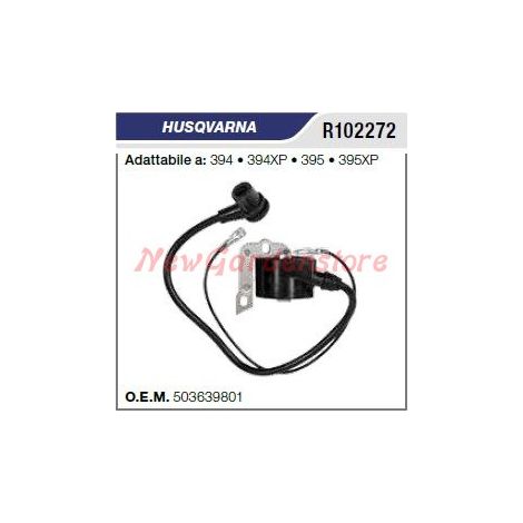 Bobina de encendido HUSQVARNA motosierra 394 395 395XP R102272