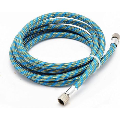 Tuyau d'aérographe de 1,8 mètre (1,8 pied) avec raccord fileté femelle 1/8 pouce pour AB-B31 (1/5)