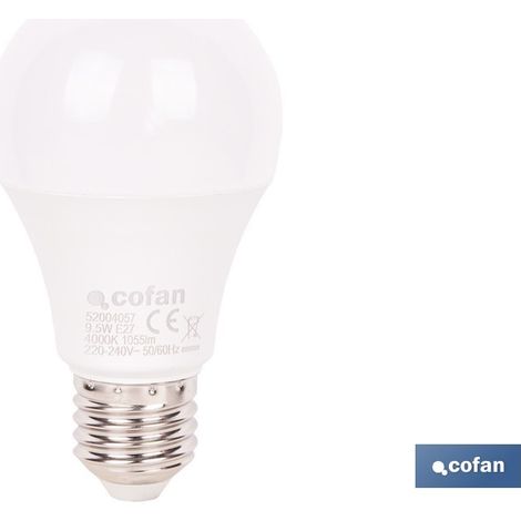 Lampadina LED Classica E27 9,5 W 1055 Lm 4000 K (1/4)
