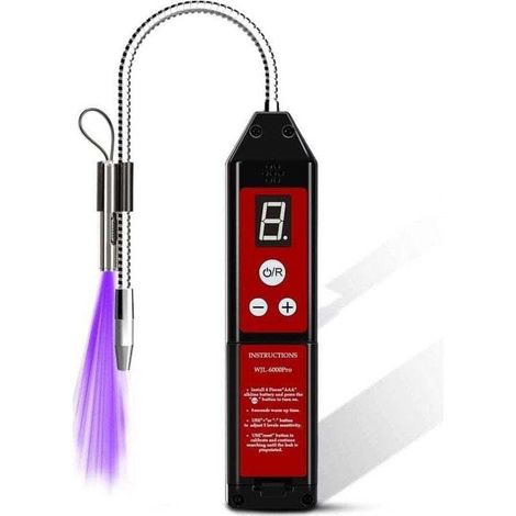 Rilevatore di perdite di refrigerante con luce LED per sistemi HVAC R22 R410A R134A CFC HCFC