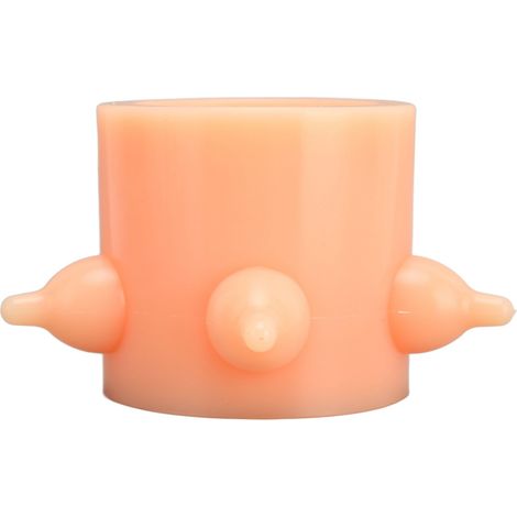 Mangeoire à lait pour chatons et chiots, en silicone alimentaire, avec plusieurs tétines. (1/5)