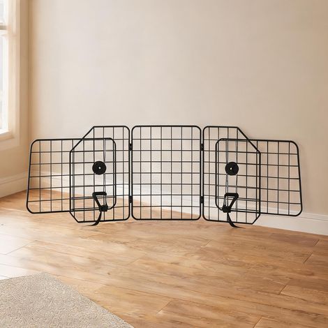 Grille de séparation auto pour chien en acier noir largeur (1/5)