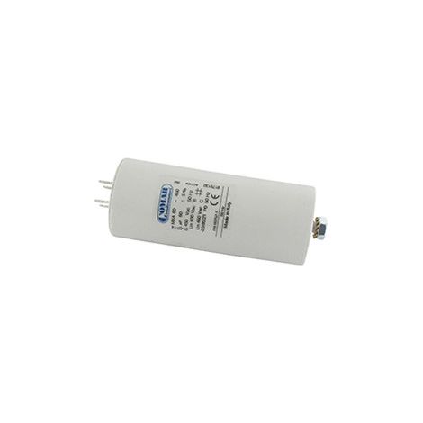 Condensador eléctrico universal de 60 Uf - Montaje M8, ø: 50mm, H: 117mm