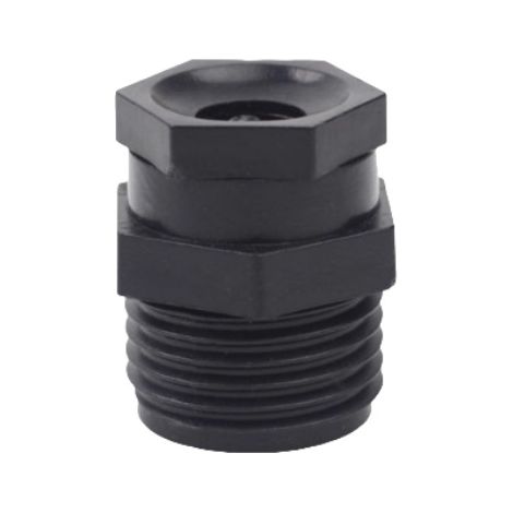 Tête d'arrosage centrifuge réglable en plastique, filetage mâle 4 points