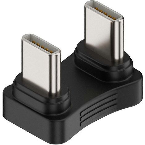 USB-C-Stecker auf USB-Stecker U-förmiger Adapter 65 W Übertragung Datenübertragung Laden 2.0 Daten (1/5)