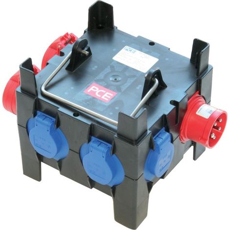 PCE Stromverteiler, IMST, 2x CEE 16A, 4x Schutzkontakt-Steckdose (1/3)