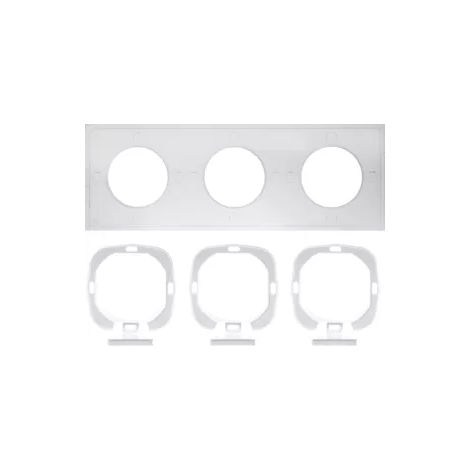 Berker Dichtset. S.1 IP44 mit Flansch 3fach 10108903 (1/2)