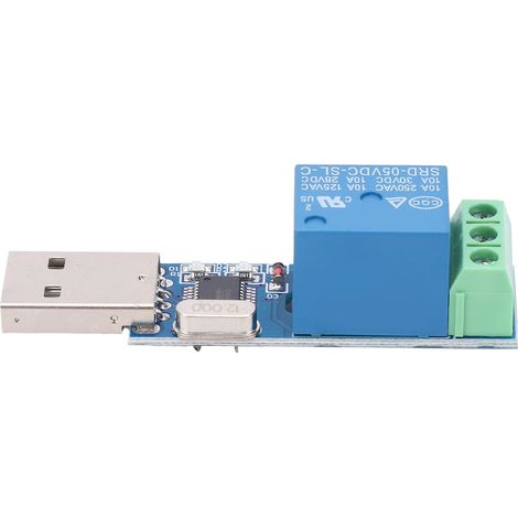 Module relais USB LCUS-1, commutateur 5V DC à puce de contrôle haute performance (1/5)