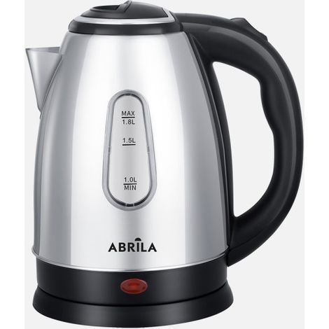 Hervidor de agua elect.arabigo negro/plata 1,8l 1500w base giratoria,apagado automatico 24,5x22x16cm