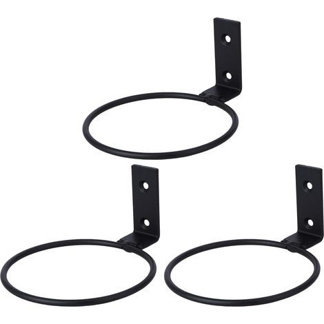 Lot de 3 supports muraux pour pot de fleurs (1/5)