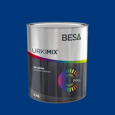 Pot de peinture Polyuréthane / bi composant Bleu Outremer RAL 5002 Brillant - 4 kg