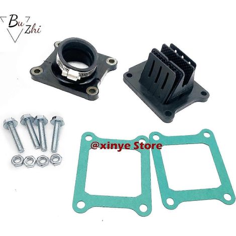 Clapet d'admission en fibre de carbone adapté aux motos Suzuki RM85 (2002-2019) V4R83A-I (1/5)