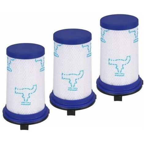 BARKBUSTERS Lot de 3 Filtre de remplacement pour Rowenta Air Force 360 / X-Pert Essential 260 Aspirateur sans fil (1/5)