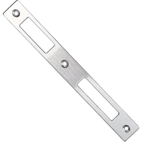 Angle Strike Stainless Steel Angle Strike for Interior and Exterior Doors, Entrance Doors and Garden Gates, Door Stop for Door Deadbolt Plates (1/5)