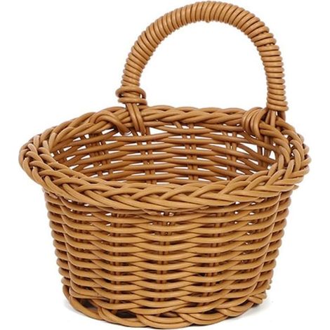 Panier de rangement suspendu tressé pour la cuisine, les légumes, plantes et divers objets boîte (1/5)