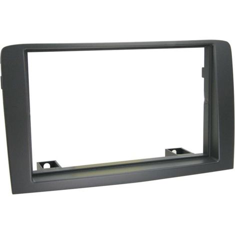 Support autoradio 2DIN compatible avec Fiat Idea ap05 Gris Anthracite