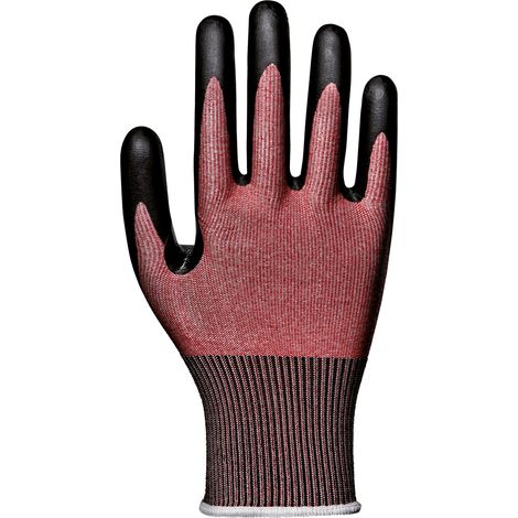 SIR SAFETY SYSTEM METAL SOUL Gants de protection anticoupure rouge Taille 7 Lot de 12 paires