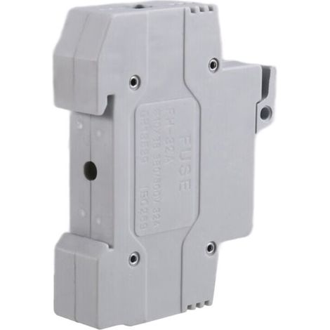 Portafusibile per montaggio su guida DIN RT18-32X AC 380V 32A 1 polo 10x38mm (1/4)