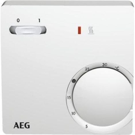 AEG Raumtemperaturregler RT 601 SN, 10 A, 230 V - 223298 (1/2)