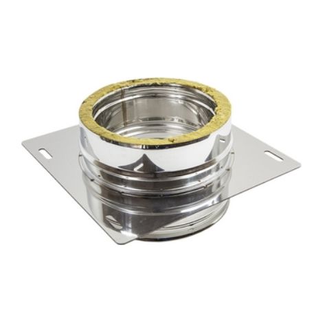 PIASTRA INTERMEDIA D.P. INOX 316/304 D. Int. 80 - D. Est. 130 DK